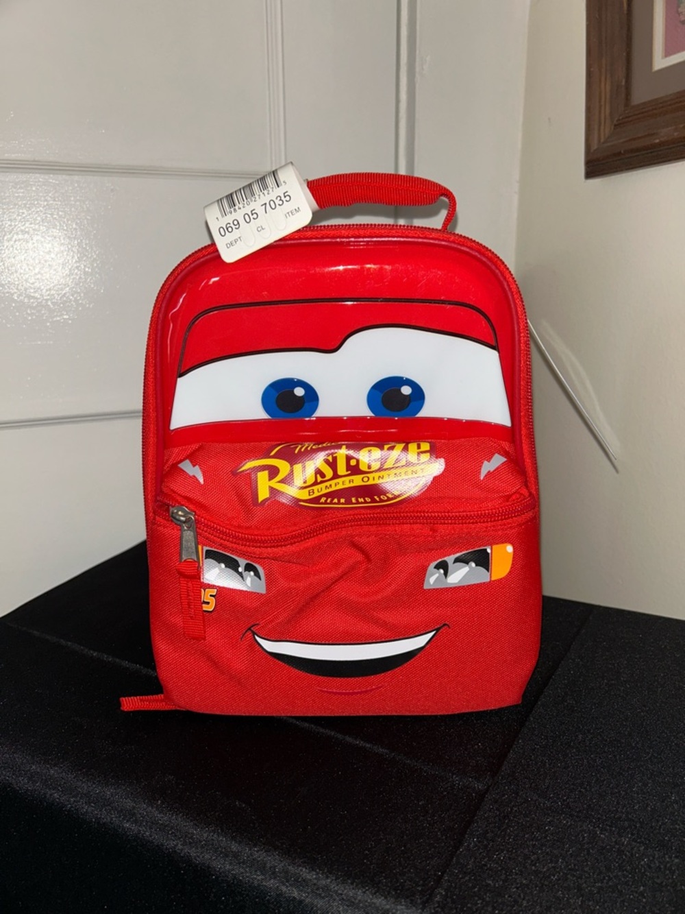 Disney Red Lightning McQueen Kids Lunch Tote